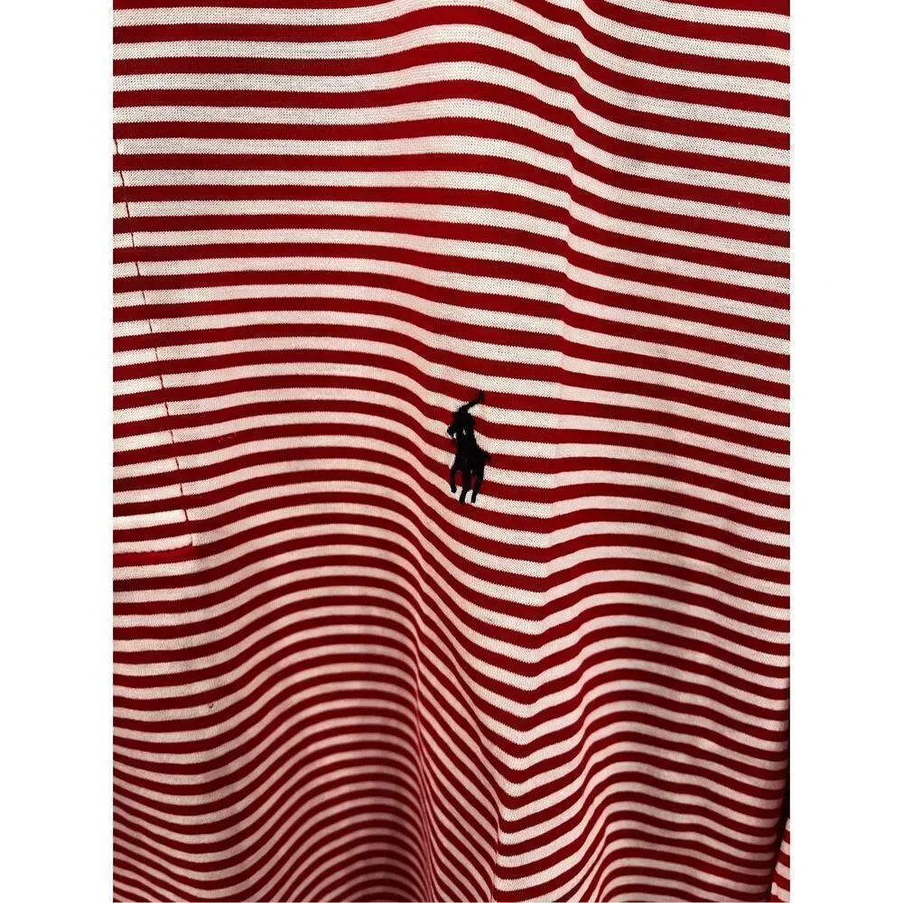 Polo Golf Ralph Lauren Red & White Polo Shirt sz XL NWOT